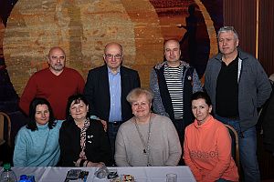 Majcichovská 10 - hostia Kozmonauti V. Remek a I. Bella a ich príbuzní