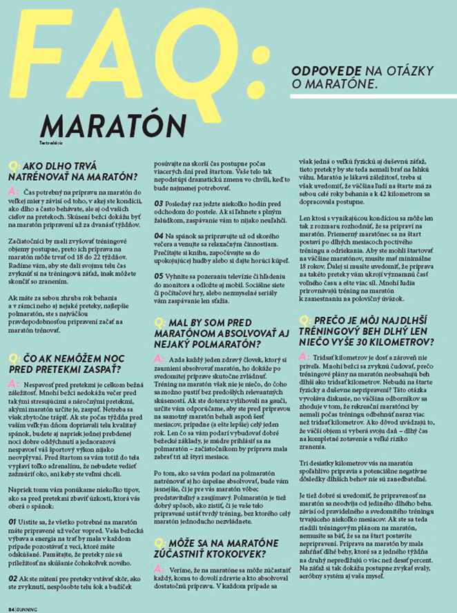 FAQ maraton