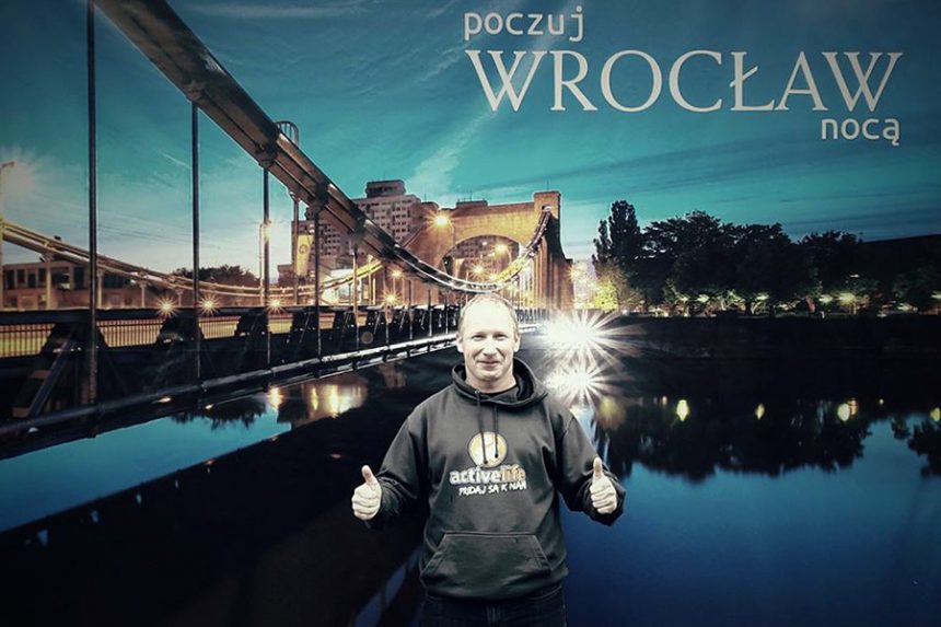 Nočný polmaratón Wroclaw 2017