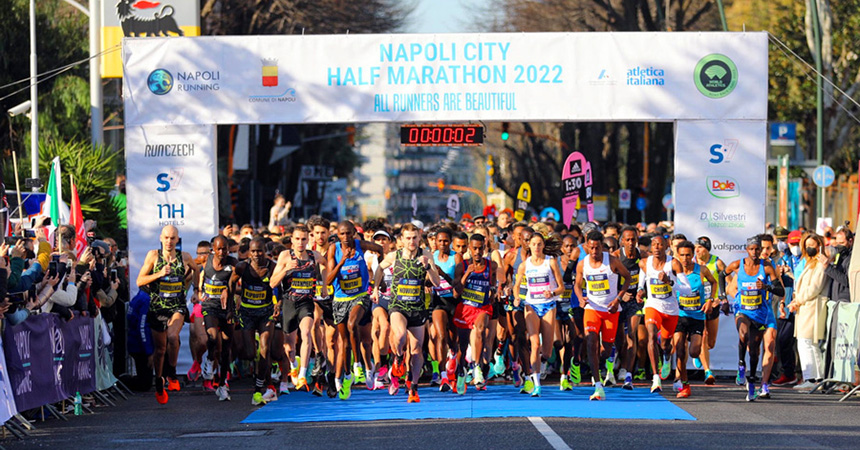 Start | Napoli City Half Marathon 2022