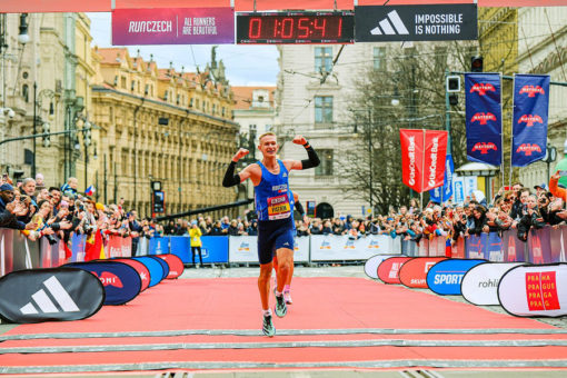 Nejrychlejší Čech na 1/2Maratonu Praha Vebr