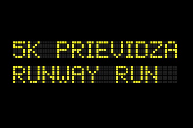 logo 5K Prievidza Runway Run