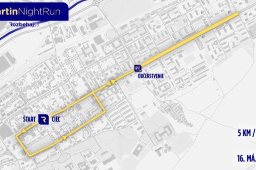 Martin sa pripravuje na nočný beh | MartinNightRun už o pár dní prinesie šport aj atmosféru večerného mesta 2 EventMap Static MartinNightRun 160526 Otocena LogoDetails
