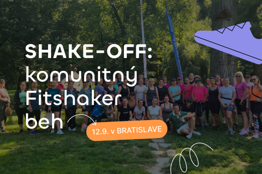 Fitshaker vymení obrazovky za spoločný beh v Bratislave 1 900x600 shake off titulna
