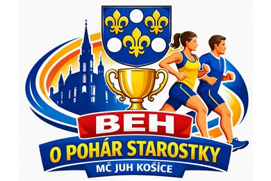 logo behu: Beh o pohár starostky MČ Košice - Juh